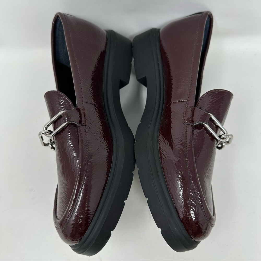 NEW Alfani Stepflex Womens Galilyao Slip On Dressy Loafers 8 Dark Berry - Picture 5 of 8